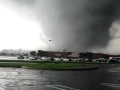 Tuscaloosa Tornado - Too close. Real raw video.