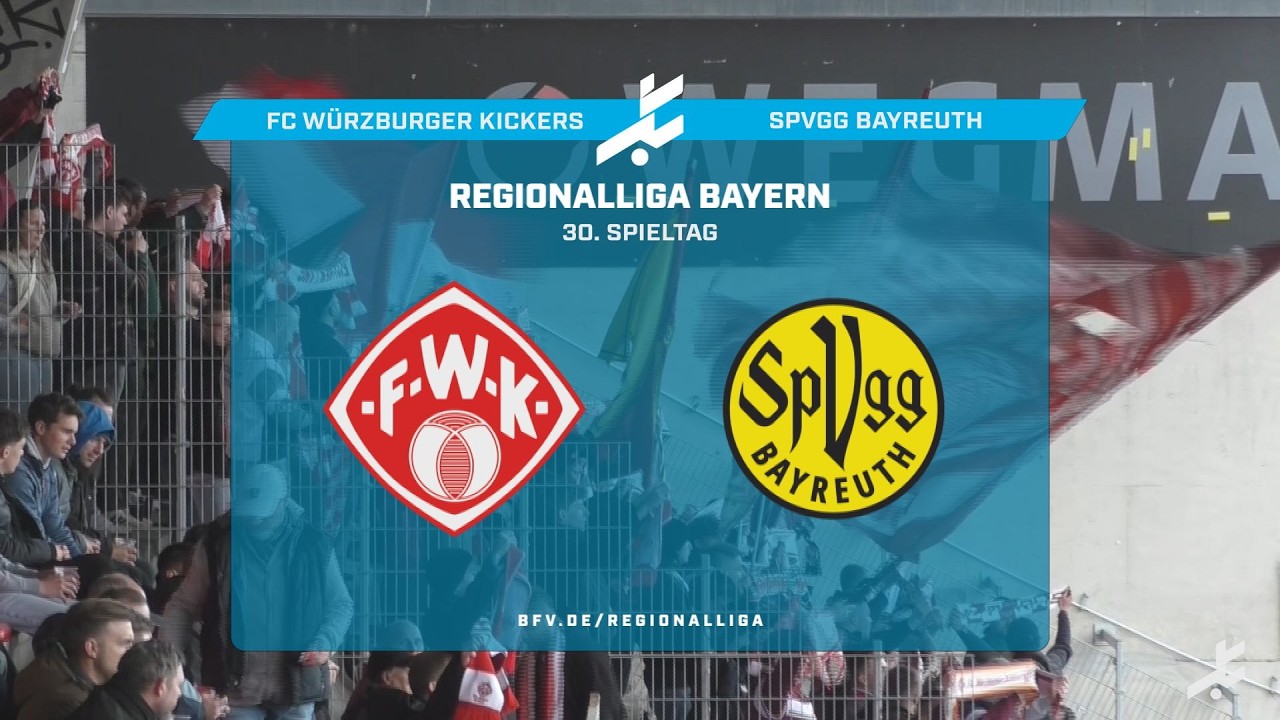 Würzburger Kickers vs SpVgg Bayreuth Highlights