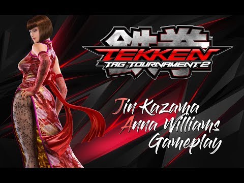 Tekken Tag Tournament 2: Jin Kazama/Anna Williams Gameplay