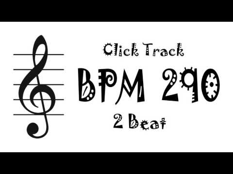 【BPM 290】Drum 2Beat - Rhythm Track Metronome