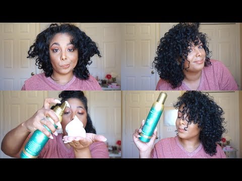 ♡ Natural Hair | ONE STEP Curl Refresh with a MOUSSE??...
