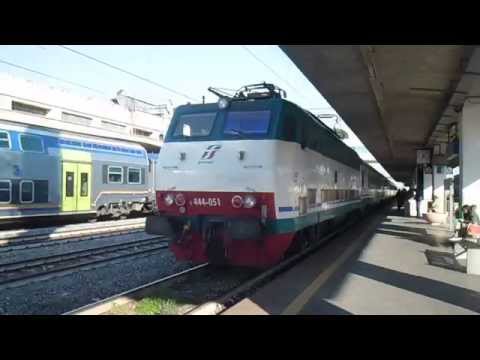 E444.051 sull' IC 518 "Tirreno" Roma Termini - Ventimiglia, in partenza da Roma Ostiense