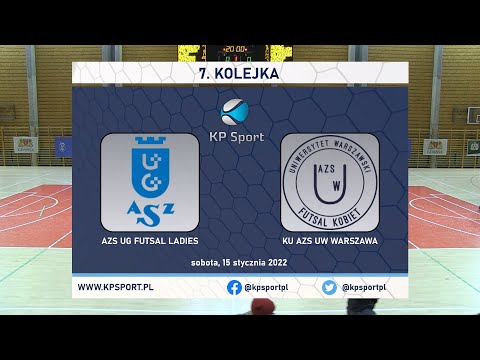 ::SKRÓT:: ⚽AZS UG FUTSAL LADIES 🆚 KU AZS UW WARSZAWA | 🏆 EKSTRALIGA FUTSALU [15.01.2022]