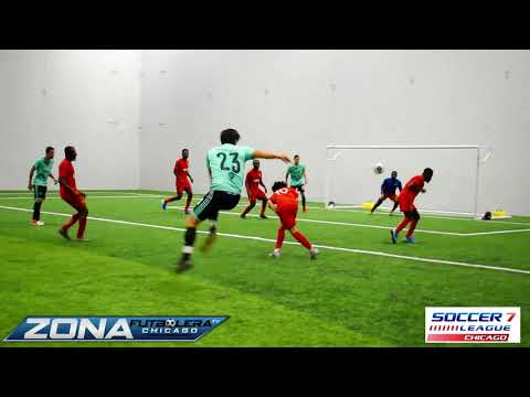 gol  de paco luna fc  liga fut 7 chicago
