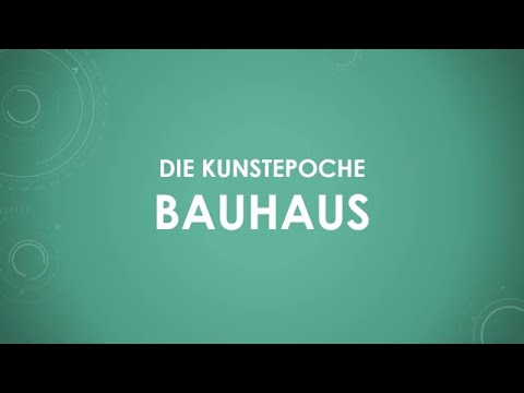 Die Kunstepoche Bauhaus