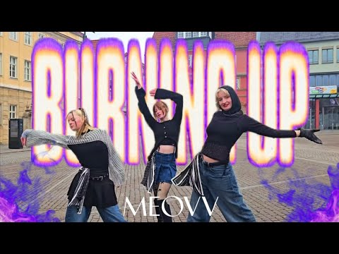 [KPOP IN PUBLIC]MEOVV 'BURNING UP' Dance Cover by NOIR |ONE TAKE|(Germany)