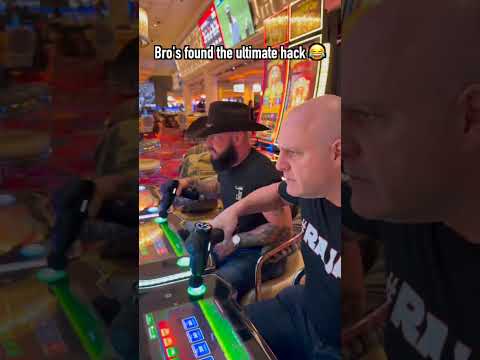 BRO'S FOUND THE ULTIMATE HACK! #slots #casino #gambling