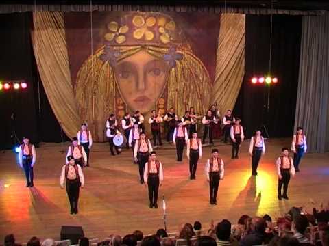 Todor Bekirski 45 years of folklore art choreography,gala concert Ensemble-Pirin Bulgaria part 1