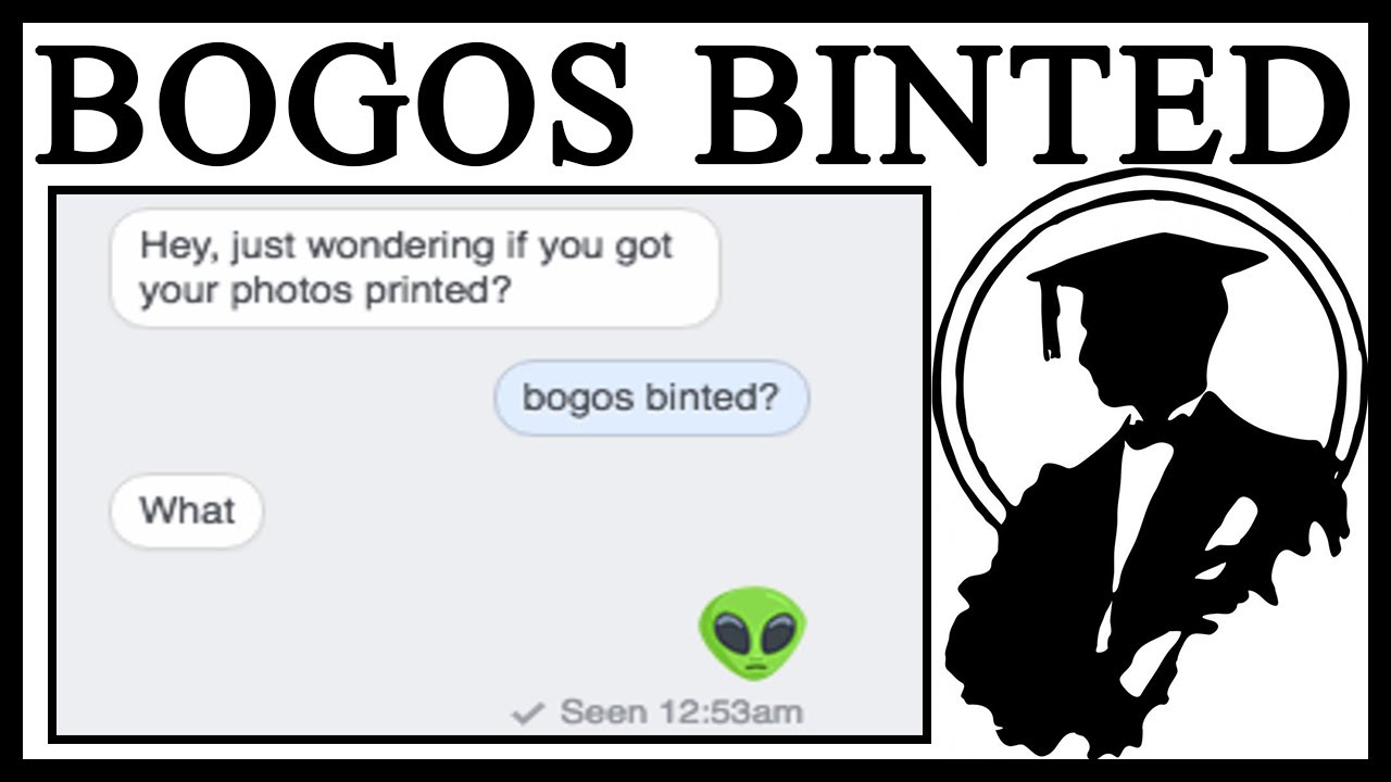 What Does Bogos Binted Mean? 👽