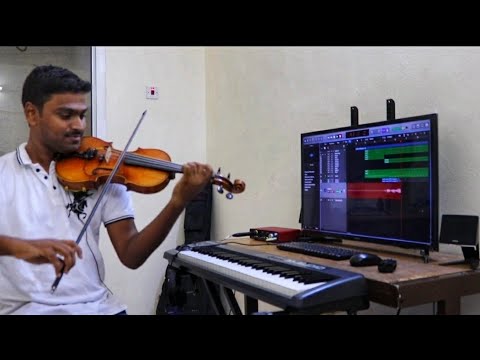 AR RAHMAN ROJA VIOLIN COVER - Pudhu vellai / yeh haseen vadiyan | Anjo Mani