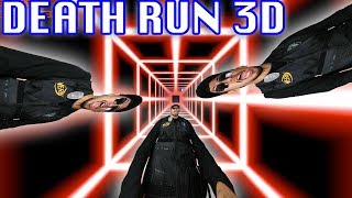 THE WORST GAMER IN THE WORLD! GRUMPY COP PLAYS THE HARDEST THE GAME IN THE UNIVERSE - DEATH RUN 3D!