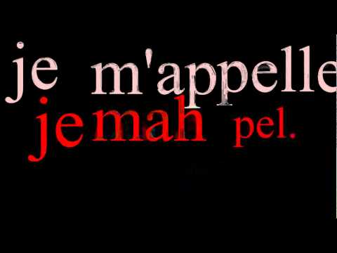 Text Animation - Friends (Joey speaks french)