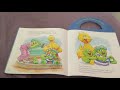 123 Sesame Street My Baby Brother Is A Little Monster ABC For Kids CD Book Read And Listen