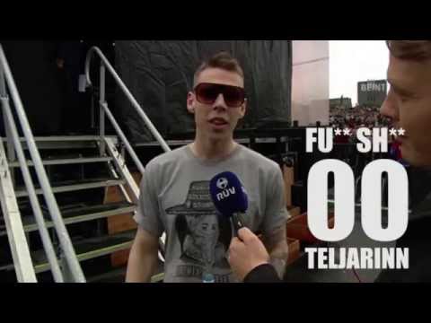 Nútíminn.is - Gísli Pálmi blótar 39 sinnum á Arnarhóli