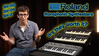 Video thumbnail for Vintage vs Modern: Worth It? Roland Mono Synths | SH-101 vs SH-09 vs SH-2 vs MS-1 vs Minibrute 2 by Alamo Music Sound Lab