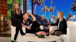 Charlie Puth Gets a Surprise from Jennifer Aniston