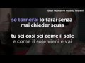 Se tornerai - Biagio Antonacci (KARAOKE base ...