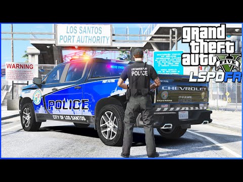 Port Patrol - Arson Attack - GTA 5 LSPDFR 0.4.9 (New Build)