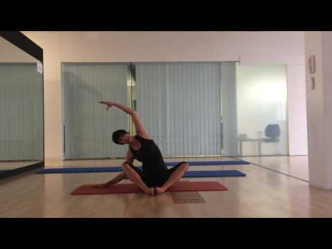 Sesión de Pilates suelo
