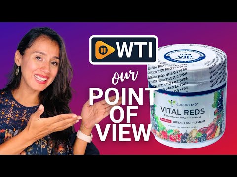 Gundry MD Vital Reds Probiotics - WTI product video review