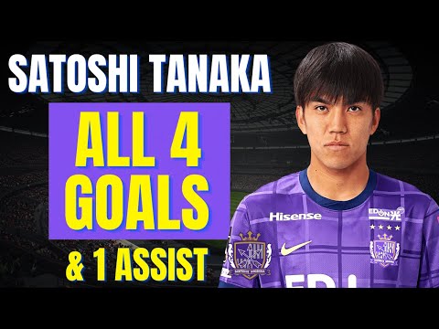 Satoshi Tanaka - ALL 4 GOALS & ASSISTS FOR SANFRECCE HIROSHIMA | Skills & Highlights