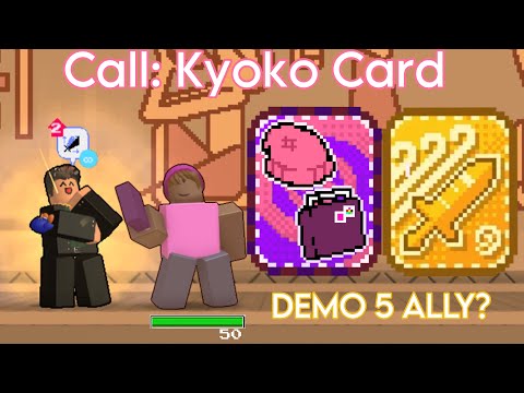 CALL: KYOKO CARD! DEMO 5 ALLY? | BLOCK TALES
