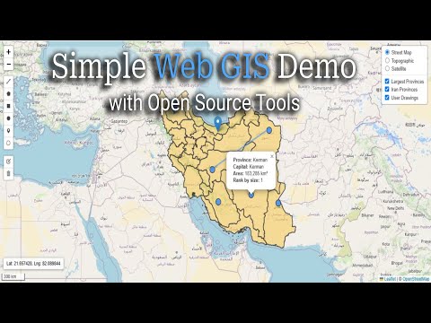 Open Source Web GIS App – Django + Leaflet + GeoServer Demo