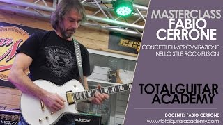 Total Guitar Academy: Fabio Cerrone Masterclass (parte 2)