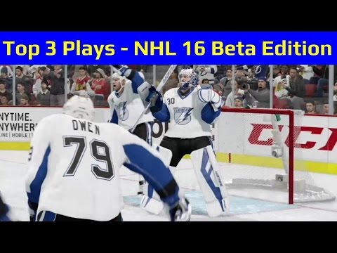 NHL 16 Top Plays - Crazy OT Goal