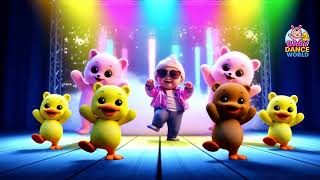 🌟 Em Bé Nhảy Cùng Gà Con & Thỏ Bông | Fun AI Animation Pop Music | Not for Kids  #ai