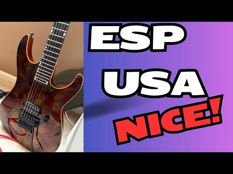 ESP Guitars - ESP LTD vs ESP USA - ESP USA M1 Hellfire Guitar Review