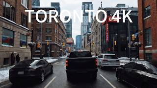 Driving Downtown - Torontos Main Street 4K – Canada