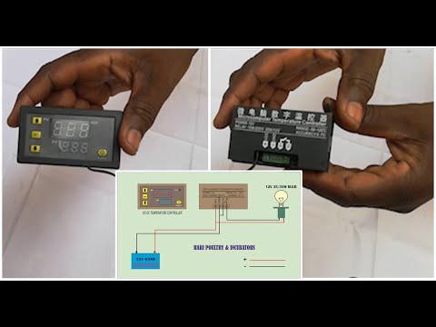 Wiring and Setting up Temperature Controller for Egg Incubators | w3230 Thermostat