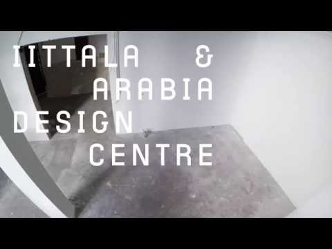 Timelapse do novo forno no Iittala & Arabia Design Center