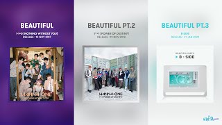 Download lagu [Audio Playlist] Wanna One (워너원) -  Beautiful (뷰티풀) / Beautiful Pt.2 / Beautiful Part 3 mp3