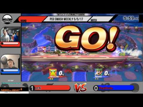 PCG Smash4 Weekly 5-5 -17 Losers Rd2 JFK vs ThatDude
