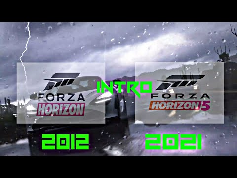 2012 - 2021(FORZA HORIZON ALL INTROS)