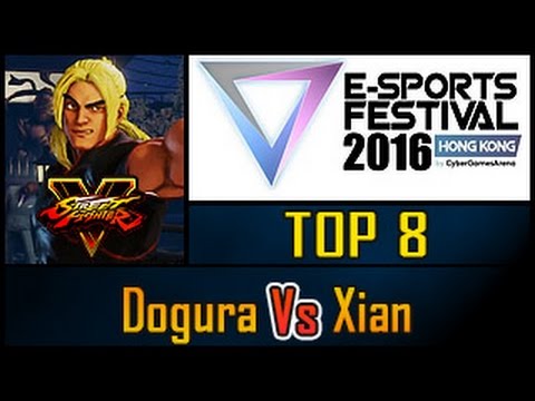 SFV - Hong Kong Festival - Dogura (Necalli) Vs Xian (Fang) - TOP 8 Losers Bracket
