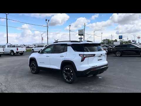 2026 Chevrolet Equinox AWD RS in White for sale at Lally Chevrolet Ltd. in Tilbury, ON
