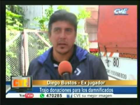 Donaciones de Diego Bustos Ex Jugador de Futbol