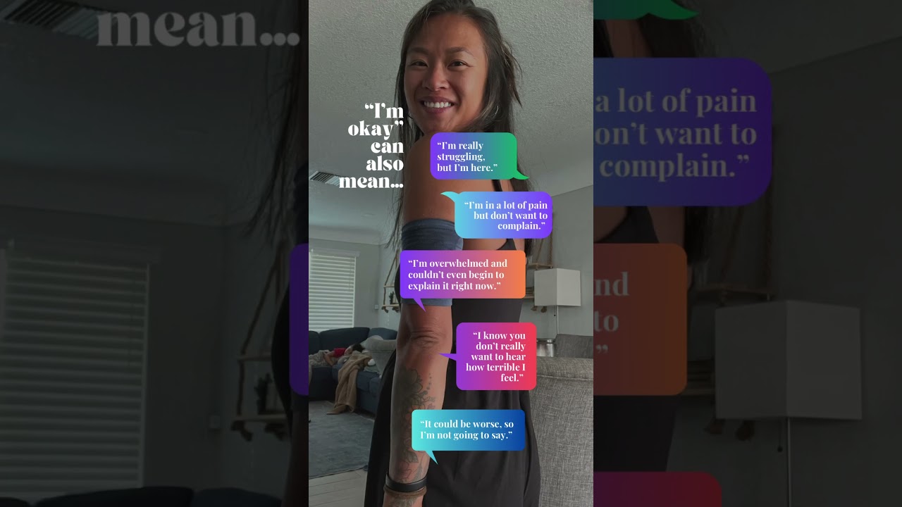 The “I’m okay” blanket statement for #chronicillness