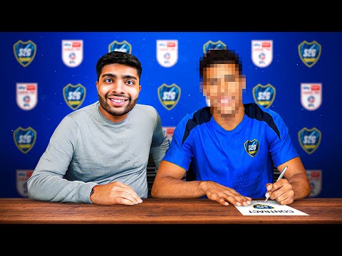 I Made our First Signing...