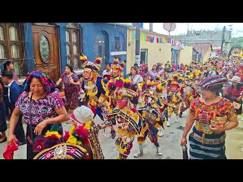 Llegada del Patron Santo Domingo a la Cofradía  05 08 26 en Xenacoj Sacatepéquez