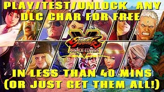 Street Fighter® V AE - Unlock Any DLC Character For Free on Alt Accounts!