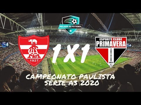 LINENSE 1X1 PRIMAVERA GOLS CAMPEONATO PAULISTA SÉRIE A3 2020