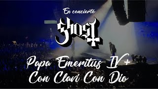 Papa Emeritus IV + Con Clavi Con Dio - Ghost - En vivo Palacio de los deportes - 03.03.2020