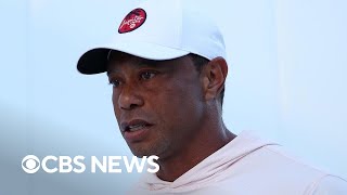 Tiger Woods charged with DUI after car crash in Florida, authorities say