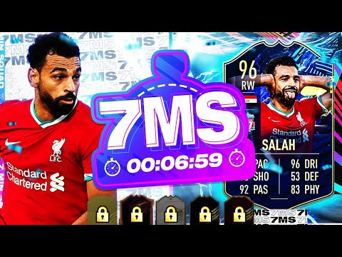 BEST EPISODE YET!?! 96 TOTS MOHAMED SALAH 7 MINUTE SQUAD BUILDER!! - FIFA 21 ULTIMATE TEAM