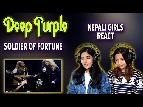 DEEP PURPLE REACTION | SOLDIER OF FORTUNE REACTION | NEPALI GIRLS REACT