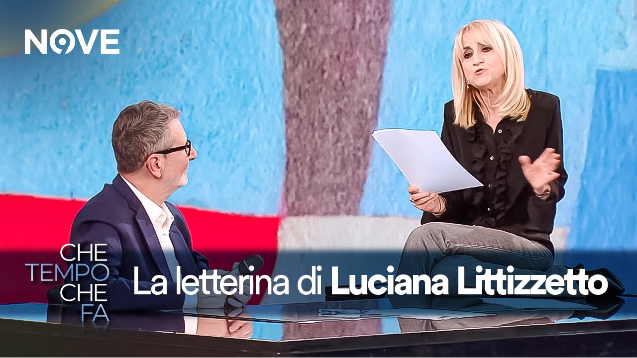 La Letterina di Luciana Littizzetto agli studenti fuori sede | Che tempo che fa
